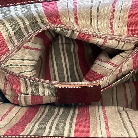 Floto Brown Leather Bag - Picture 3 of 7